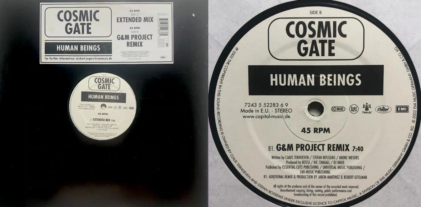 Cosmic Gate – Human Beings